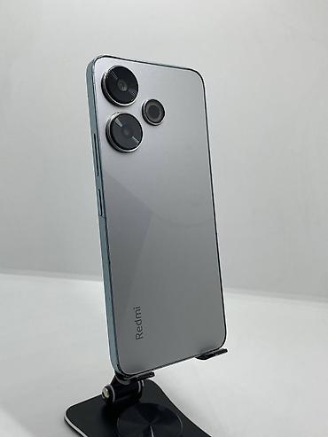 Уюлдук телефондор жана аксессуарлар: Redmi, Redmi 13, Колдонулган, 128 ГБ, түсү - Боз, 2 SIM — 1