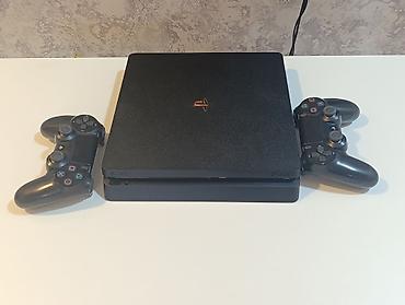 switch 2: PS4 slim 1TB əla vəziyətdə, hazır qoş oyna +2 pult original +20 oyun — 3