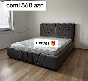 ortopedik dosek: Yeni, İkinəfərlik çarpayı, Matras ilə, Siyirməsiz, Azərbaycan — 1