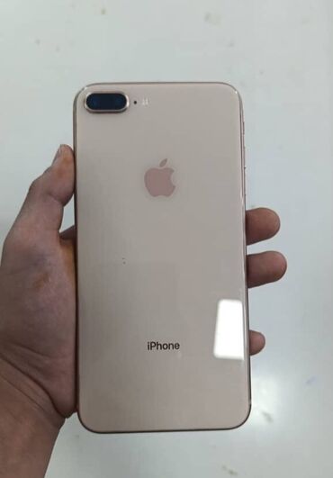 фото оборудование: IPhone 8 Plus, Б/у, 64 ГБ, Matte Gold, Чехол, 84 %