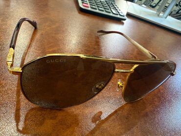 Очки: Солнцезащитные очки, Gucci, Б/у