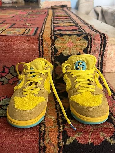 nike sb: Nike SB Dunk Low “Grateful Dead Bears” – Sarı/Mavi - Model: Nike SB — 1