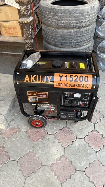 полировичный машинка: Бензиновый генератор AKUJY Y15200 новый. - Серия: Gasoline Generator at lalafo.kg полировичный машинка: Бензиновый генератор AKUJY Y15200 новый. - Серия: Gasoline Generator