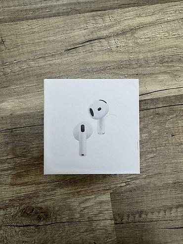 iphone qulaqliq: Yeni Simsiz (Bluetooth) Qulaqcıqlar, Apple, rəng - Ağ — 1