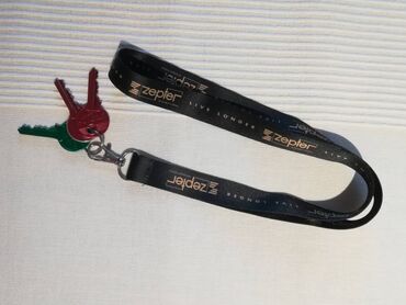nakit za haljine: Zepter traka za oko vrata sa karabinjerom za ključeve ili id kartice