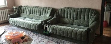 диваны четверки: Мягкий гарнитур для гостиной, классический стиль Состав: - Большой