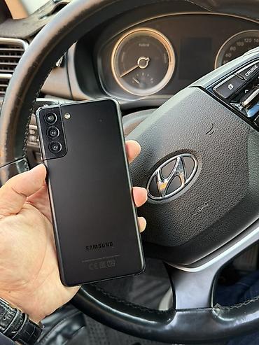 самсунг галакси 51: Samsung Galaxy S21 Plus, Б/у, 128 ГБ, цвет - Черный, 2 SIM, eSIM — 1