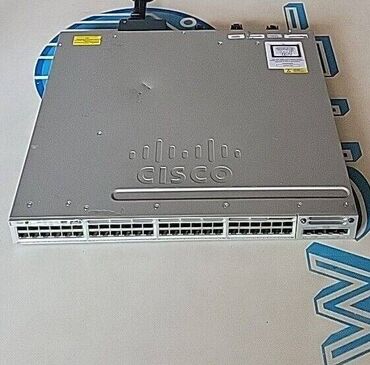 Модемы и сетевое оборудование: Cisco catalyst 3850 v07, 48-портовый гигабитный коммутатор poe+, 4