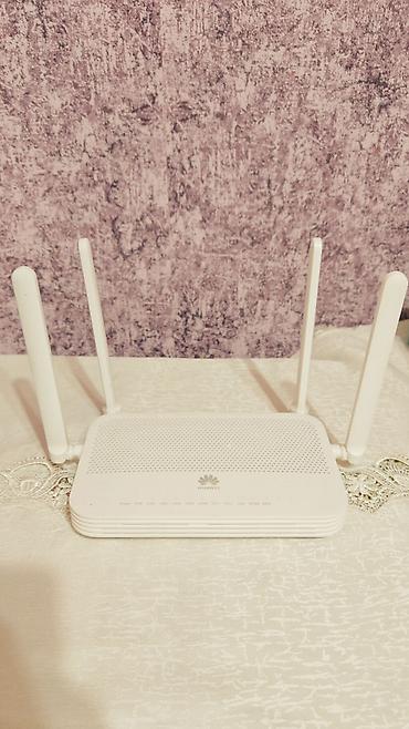 huawei wifi modem: Huawei Wi‑Fi router/ONT - 4 ədəd xarici antena – güclü və stabil — 1