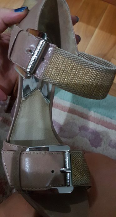 Sandale: MK Michael KORS original kao nove KOZNE sandale - sandalete. Sa strane — 2