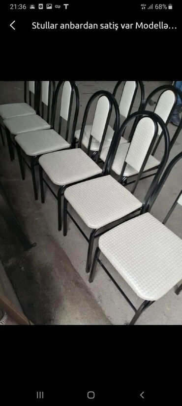 Stullar: Stul stol 13 azn 20 azn dek Istediyiniz Rengde Kojadan ve Parcadan — 14