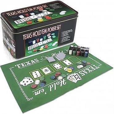 POKER TEXAS HOLD EM POKER SET | Set za poker-200 poker