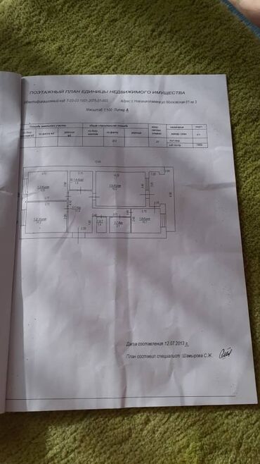 жалал абад недвижимости: Продаётся 3ком квартира г.Кара-Балта Жайылский район с.Новониколаевка