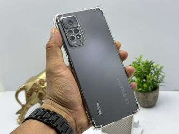 чехол на редми нот 11: Redmi, Redmi Note 11 Pro, Колдонулган, 128 ГБ, түсү - Боз, 2 SIM