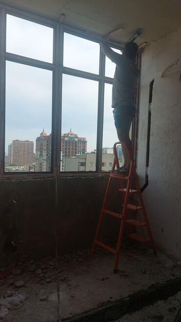 Qapıların təmiri: Pencere qapi usasi temir ne lazm oldu muraciyyet ede bilersiz vacap — 31