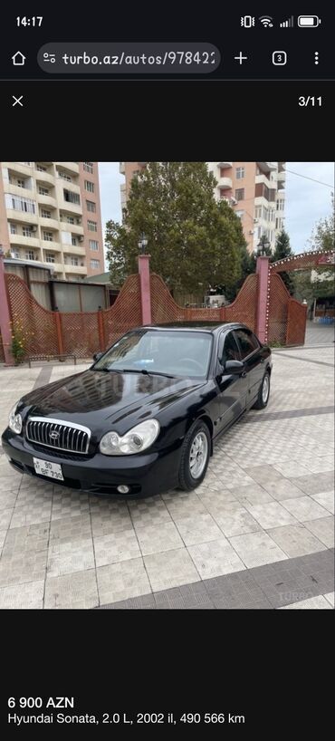 Hyundai: Hyundai Sonata: 2 l | 2002 il Sedan — 3