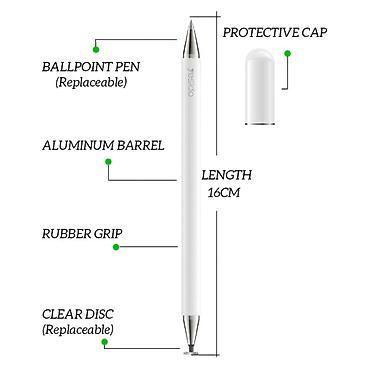 stilus: Kateqoriya: Stiluslar Yesido ST04 Stylus Pen – 2-si 1-də Qələm və — 3