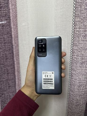 poko m4: Redmi, Redmi 10, Б/у, 128 ГБ, цвет - Серый, 1 SIM — 1