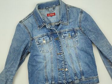 dżinsy z podwyższonym stanem: Women`s jeans jacket, H&M, M (EU 38)