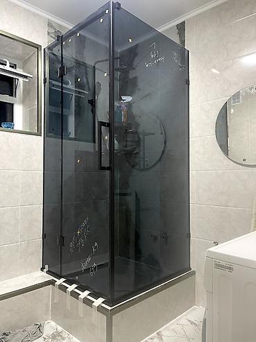 Душевые перегородки и ограждения: Душевые кабины в Бишкеке душевая перегородка стеклянные — 5