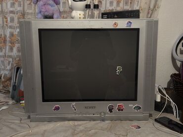 трекер жпс: ТВ Samsung (ЭЛТ, серебристый корпус) - Тип: кинескопный телевизор