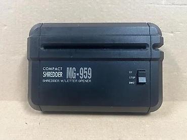 torba za dokumente: Kompaktni seckalica papira sa otvaračem pisama MG-959 - Stolni model — 5