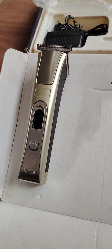 детская машинка: Kemei KM-5017 uşaq saç kəsimi üçün elektrikli trimmer Akumlyatorun — 3