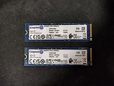 kingston nv3: Накопитель для ПК, Б/у, Kingston, SSD, 2 ТБ, Для ПК — 1