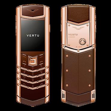 vertu ascent ti: Vertu rəng - Qəhvəyi, Düyməli — 1