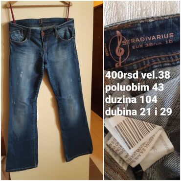 Pantalone: L, Visok struk, Kargo — 8