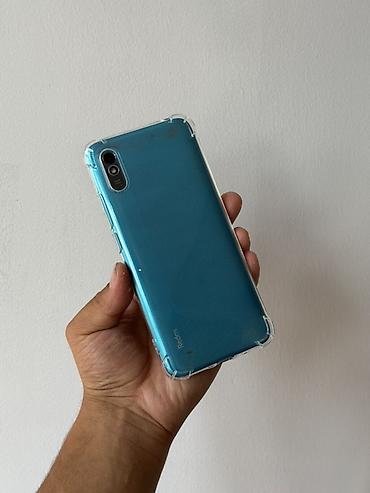 Уюлдук телефондор жана аксессуарлар: Redmi, Redmi 9A, Колдонулган, 32 ГБ, түсү - Көгүлтүр, 2 SIM — 1