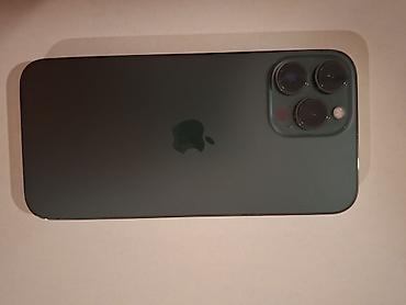 balaca apple: IPhone 13 Pro Max, 256 GB, Alpine Green, Face ID, Simsiz şarj — 1