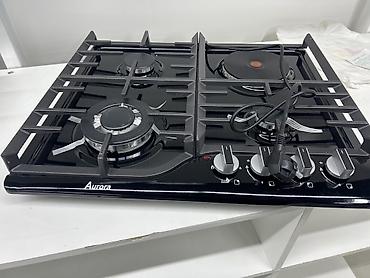 Кухонные плиты и варочные поверхности: Встраиваемая комбинированная варочная панель Aurora. 7600 сом Есть — 3