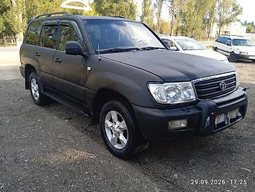 Унаа сатуу: Toyota Land Cruiser: 1999 г., 4.7 л, Автомат, Газ, Жол тандабас — 4