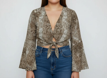 Bluzki: Boohoo, Bluzka damska, rozmiar 3XL
