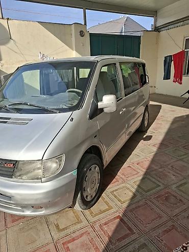 128 style e60: Mercedes-Benz Vito 108 CDI mikroavtobus - Gümüş rəngli kuzov, sürgülü — 5