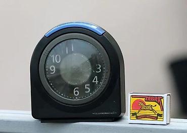 Satovi za kuću: Vintage Casio Illuminator TO-375 Budilnik. Extra rare! Dimezuije cca — 1