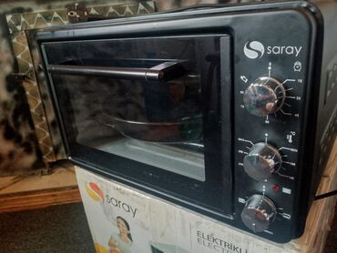 Qabyuyan maşınlar: Duxovka Elektrik, rəng - Qara, Ayrıca dayanan, Yeni