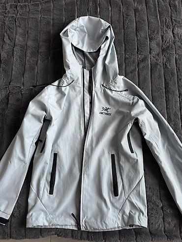 gore tex купить: Мужская куртка, XL, Arcteryx, Б/у, цвет - Голубой, Самовывоз — 1