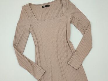 brązowa bluzki damskie: Dress, XS (EU 34), SinSay, condition - Good