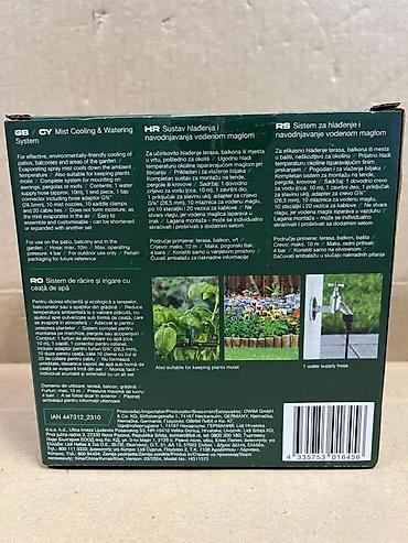 Ostala baštenska oprema: PARKSIDE Mist Cooling & Watering System – sistem za rashlađivanje — 6