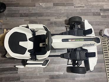 go cart: Ninebot Gokart Kit (каркас для картинга) - Белый каркас Ninebot для — 4