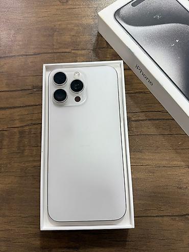 Apple iPhone: IPhone 15 Pro Max, 256 GB, White Titanium -da lalafo.az — 2 Apple iPhone: IPhone 15 Pro Max, 256 GB, White Titanium — 2