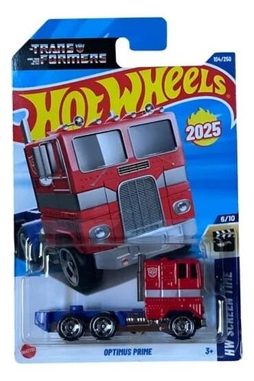 İnformatika: Hot Wheels x Transformers – Optimus Prime döyüş yük maşını (HW Screen