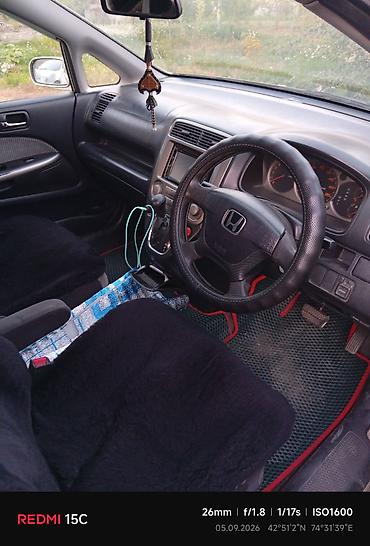 kia cornival: Honda Stream: 2001 г., 1.7 л, Автомат, Бензин, Универсал — 7