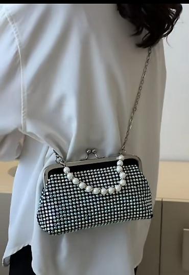 delivery bag: Клатч, Материал: Бусины, Женские, Новый — 4