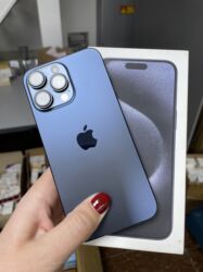 айфон 6с новый: IPhone 15 Pro Max, Колдонулган, 512 ГБ, Blue Titanium, Куту, Каптама, 86 %