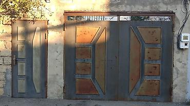 telebe cantalari: Darvaza 270/230sm Demir qapi 210/82sm 420azn qiymet sondur Yeni ramani — 1