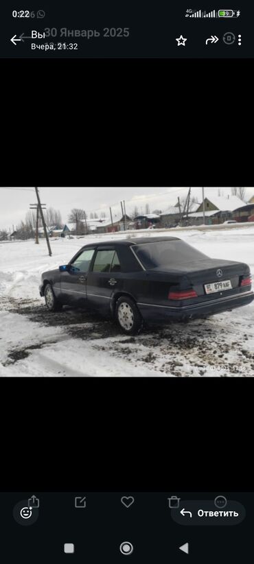 Mercedes-Benz: Mercedes-Benz W124: 1992 г., 2 л, Механика, Бензин, Седан — 6