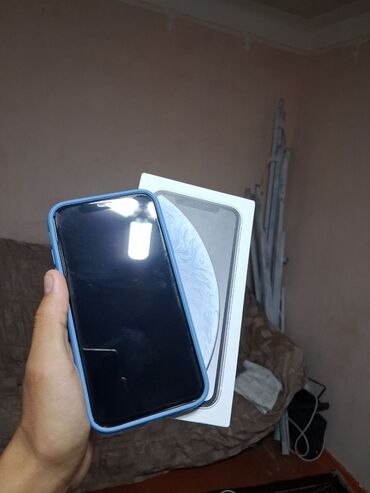 айфон xr бу: IPhone Xr, Синий, Коробка, 81 %